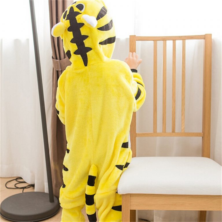 Yellow Tiger Kids Onesie Onesie Love Mens, Womens and Kids Animal