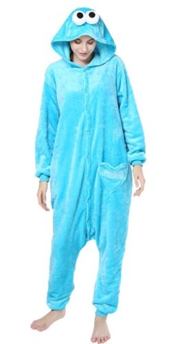 Blue Furry Monster Onesie – Mens and Womens Onesie - Onesie Love Mens ...