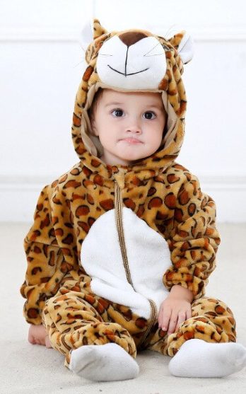 BABY LEOPARD ONESIE