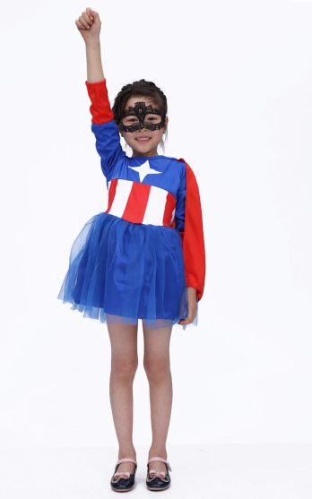 Captain America Girl Costume